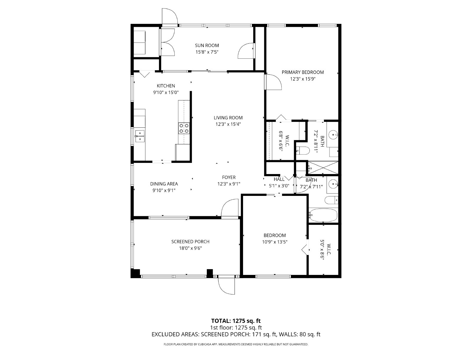2 Bed 2 Bath Villa End Unit FURNISHED First Time Rental property image
